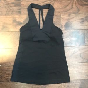 Black Lululemon tank top
